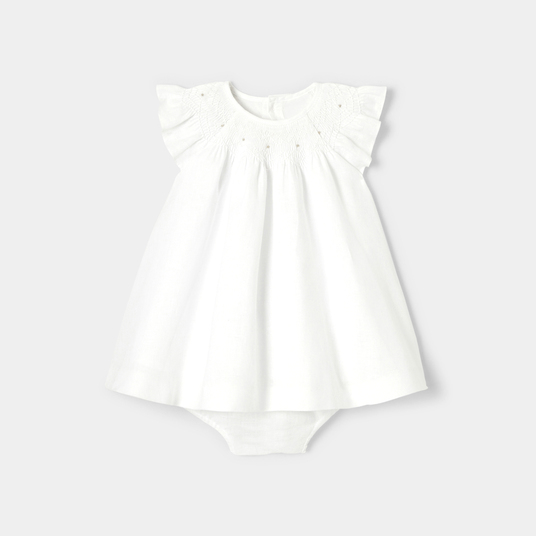 Robe de cérémonie bébé fille