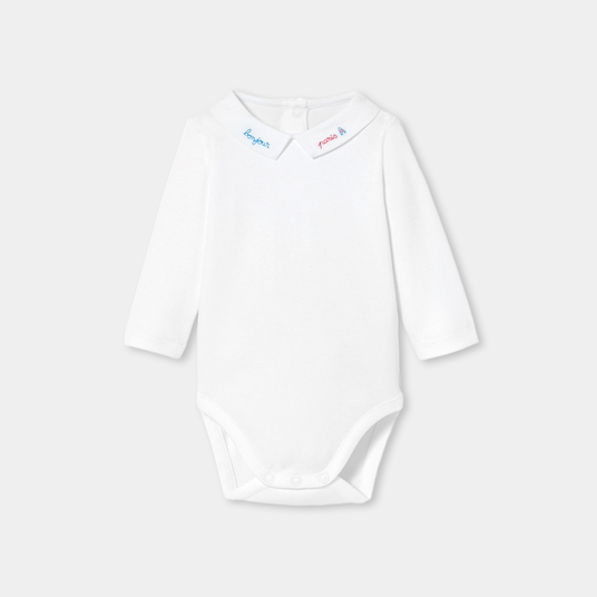 Baby boy cotton bodysuit