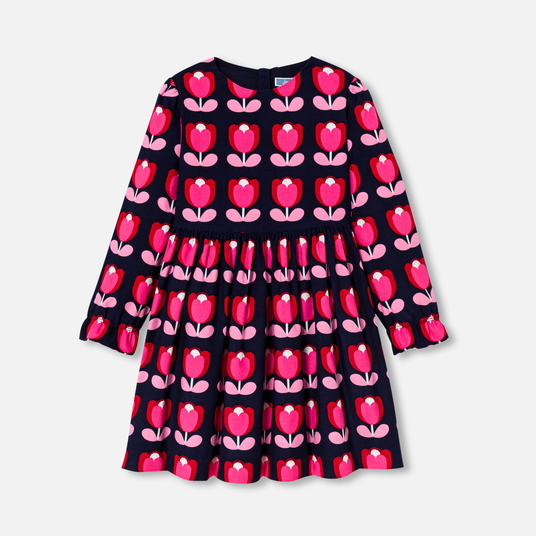 Robe enfant fille en velours