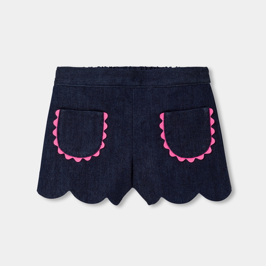 Short bébé fille en jean