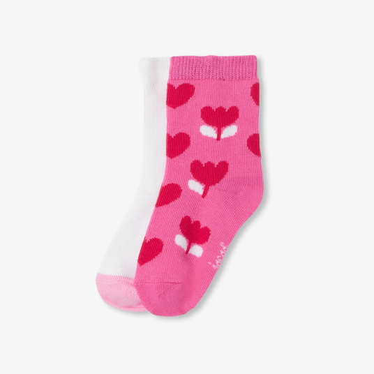 Duo de chaussettes bébé fille