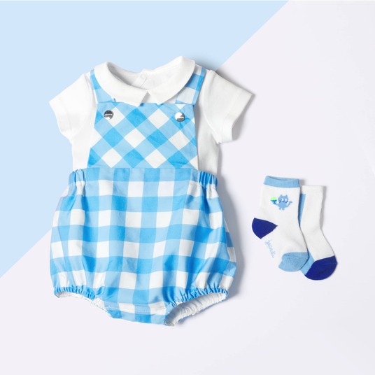 Lovely blue gingham