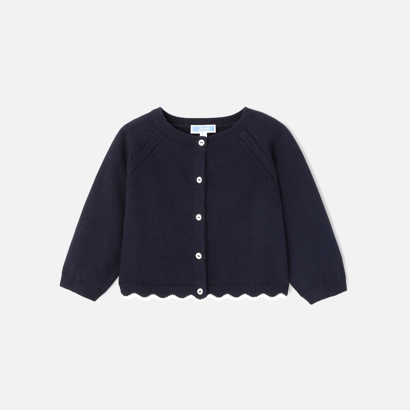 Navy blue 2025 baby girl cardigan